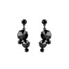 Náušnice jablonecká bižuterie (Balení 1 pár, Varianta 2 černá)