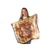 Saténový šátek 70x70 cm (Balení 1 ks, Varianta 1 šedozelená sv.)