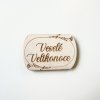 Dřevěný výřez malý- Velikonoční cedulka
