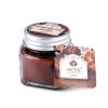 Malá vonná svíčka ve skle s jmenovkou 28 g (Balení 1 ks, Varianta 21 (Cranbery Caramel) červená světlá)