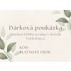 Dárkový poukaz na 1000 Kč