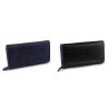 Dámská kožená peněženka 9,5x17 cm (Balení 1 ks, Varianta 1 modrá tmavá)