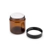 Sklenička na výrobu svíček (Balení 1 ks, Varianta hnědá kouřová)