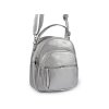 Dámský batoh / kabelka 2v1 21x24 cm (Balení 1 ks, Varianta 1 stříbrná)
