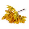 Umělé listy na drátku 10 ks (Balení 1 svaz., Varianta 1 oranžovožlutá)