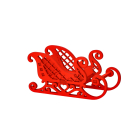 Vánoční 3D dekorace