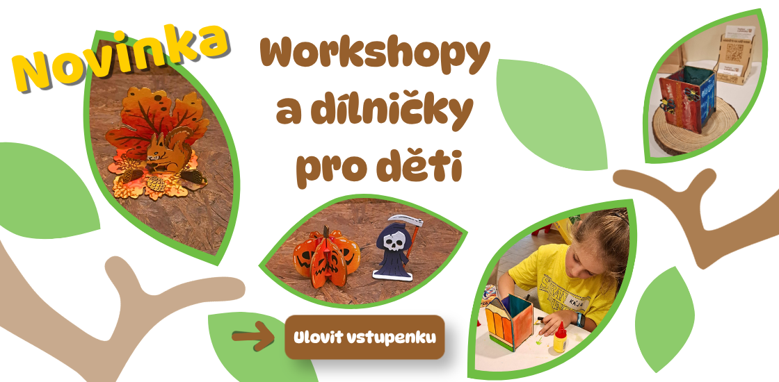 Dílničky a workshopy pro děti