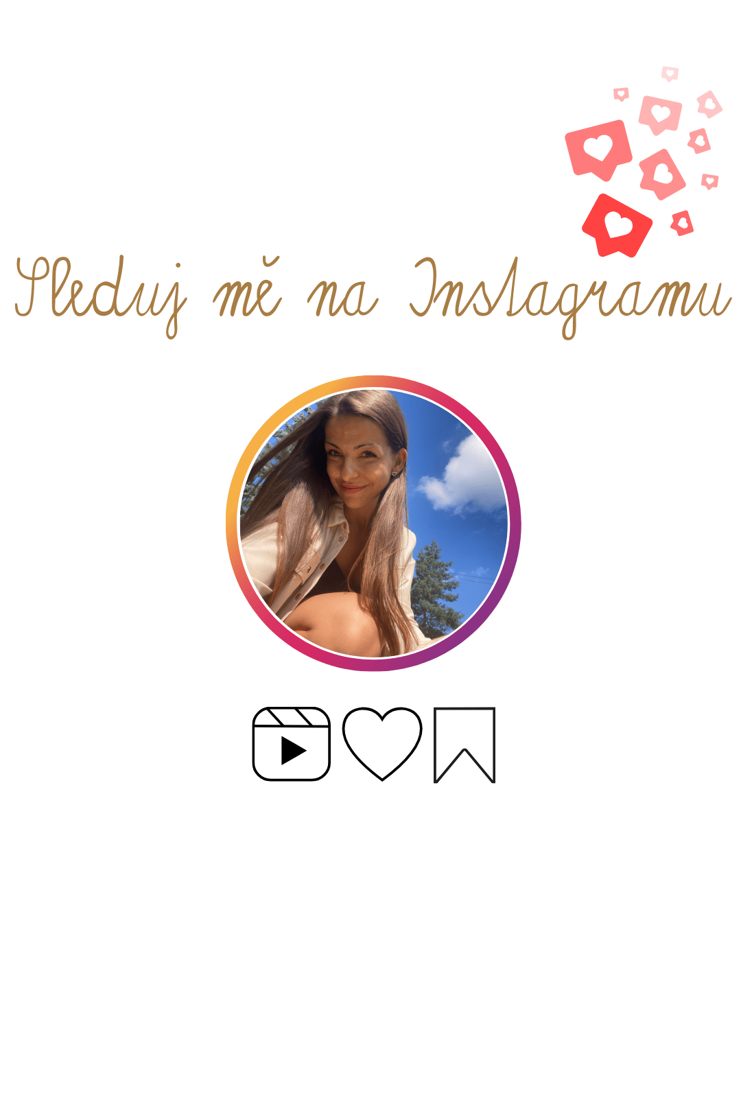 Sleduj mě na instagramu