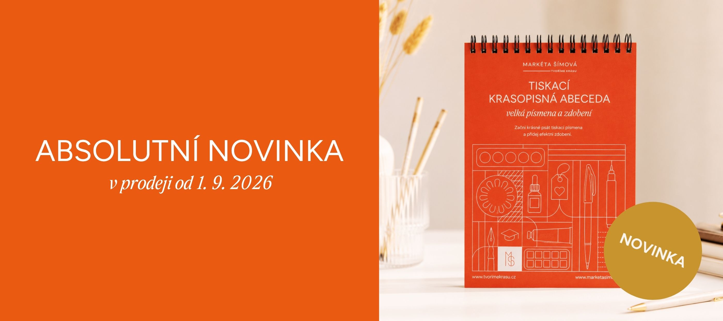 Absolutní novinka na tvorimekrasu.cz