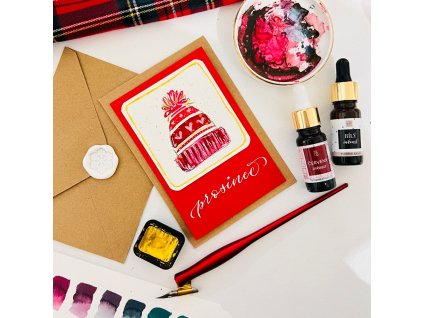 Bílý inkoust Tvoříme krásu Marketa simova