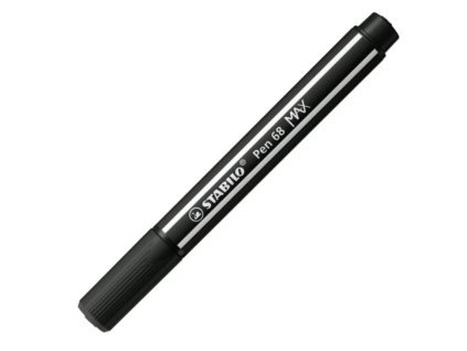 Barevný fix Stabilo Pen 68 MAX black 768/46 černá