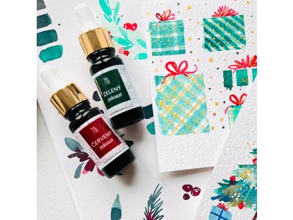 Vánoční kolekce inkoustů Tvoříme krásu