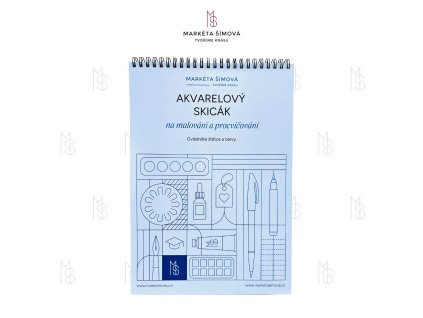 Akvarelový skicák A4 Tvoříme krásu (2)