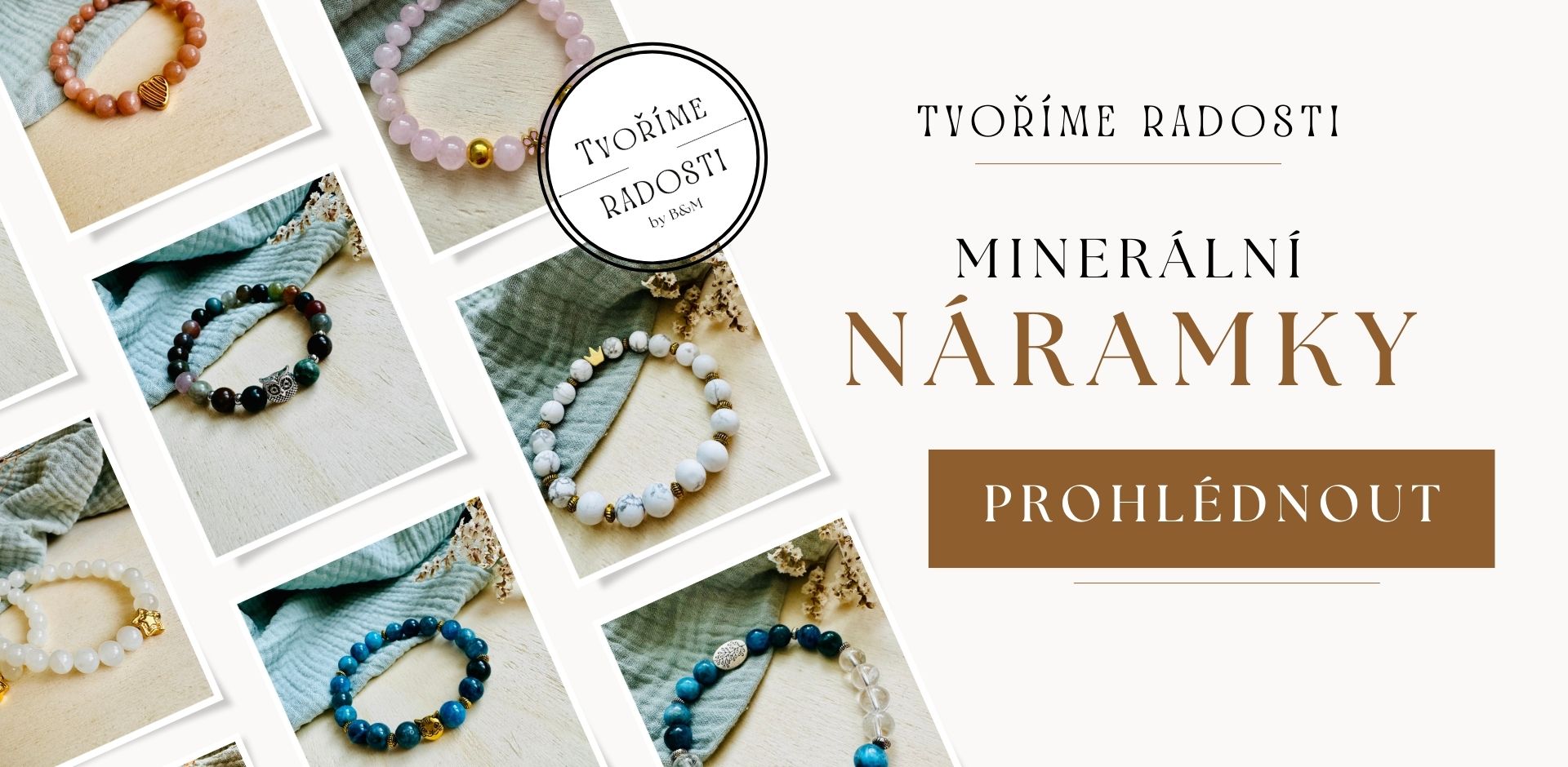 Minerální náramky