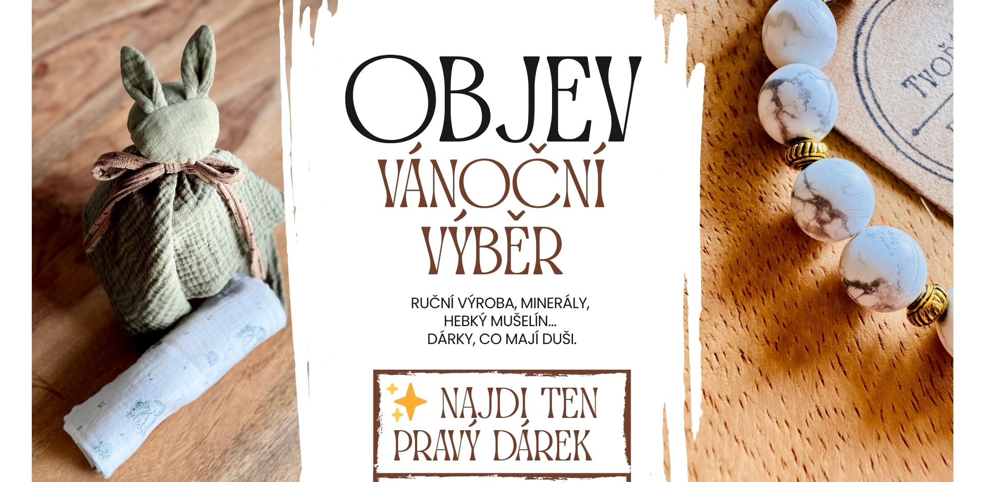 Ručně vyráběné vánoční dárky