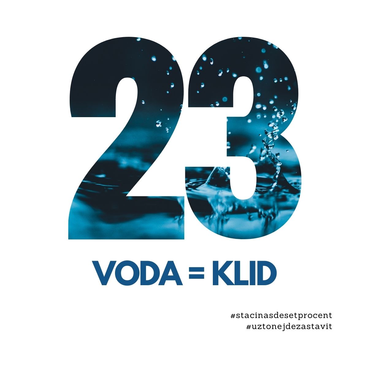 23. den: Voda = Klid