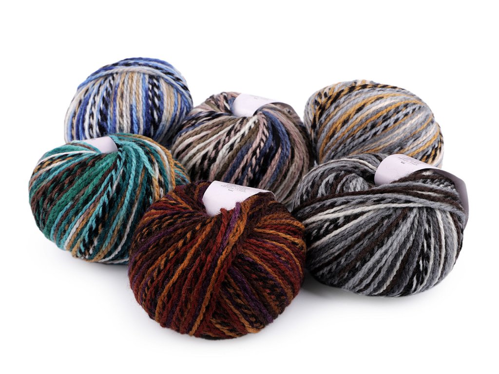Pletací příze Heritage 50 g (Balení 1 ks, Varianta 1 (332) modrá)
