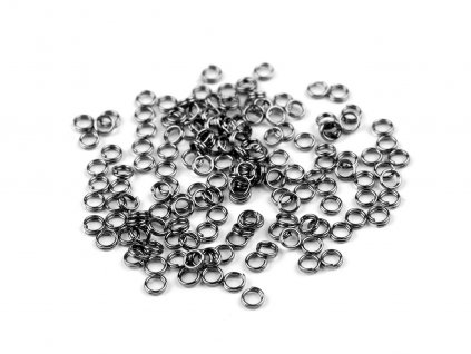 Protikroužek dvojitý Ø4 mm (Balení 20 g, Varianta 1 nikl)