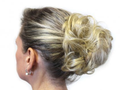 Gumička s vlasy (Balení 1 ks, Varianta 1 blond)