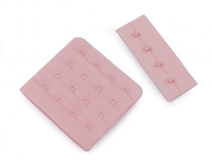 Zapínání na podprsenky, plyš šíře 70 mm čtyřřadé (Balení 1 pár, Varianta 1 bílá)