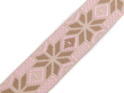 Popruh šíře 50 mm (Balení 1 m, Varianta 1 béžová)