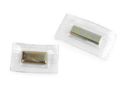 Skryté magnetické zapínání k našití 8x25 mm, 10x20 mm (Balení 1 pár, Varianta 1 (10x20 mm) viz foto)