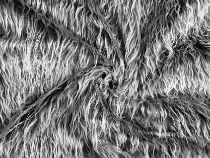 Kožešina (Balení 1 m, Varianta 1 (350 g/m²) bílá)