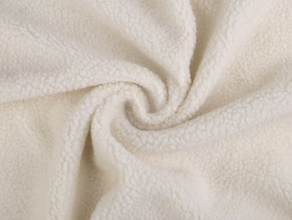 Kožešina beránek (Balení 1 m, Varianta 1 bílá přírodní)