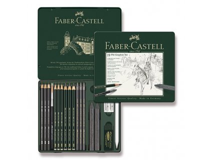 Grafitová tužka Faber-Castell Pitt Graphite sada 19 kusů