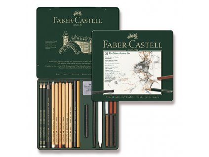 Sada Faber-Castell Pitt Monochrome 21 kusů