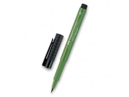 Popisovač Faber-Castell Pitt Artist Pen Brush - zelené odstíny výběr barev 167