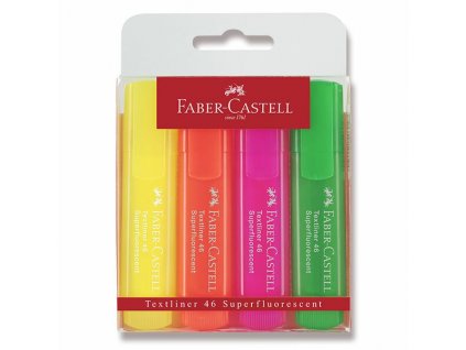 Zvýrazňovač Faber-Castell Textliner 1546 4 kusy