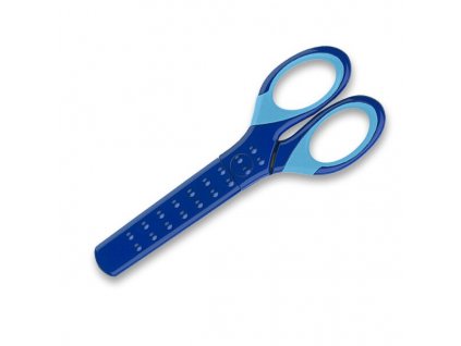 Školní nůžky Faber-Castell 13 cm, blistr, výběr barev modré