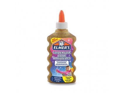 Lepidlo ELMER´S Glitter Glue 177 ml, výběr barev zlaté