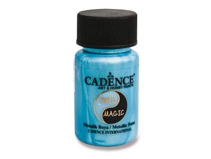 Metalická barva Cadence Twin Magic 50 ml, výběr barev zel./modrá