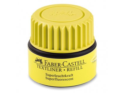 Náplň Faber-Castell Texliner 1549 30 ml, výběr barev žlutá