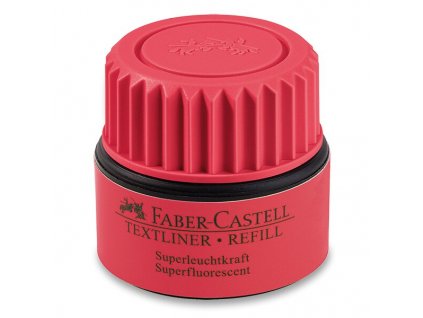 Náplň Faber-Castell Texliner 1549 30 ml, výběr barev červená