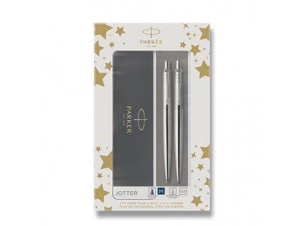 Parker Jotter Stainless Steel CT sada kuličkové pero a mechanická tužka