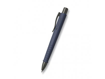 Kuličkové pero Faber-Castell Poly Ball Urban Black XB, výběr barev modrá