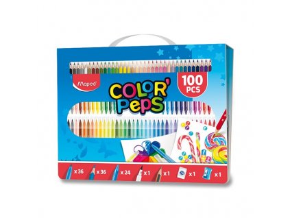 Výtvarná souprava Color’Peps Box 100 ks