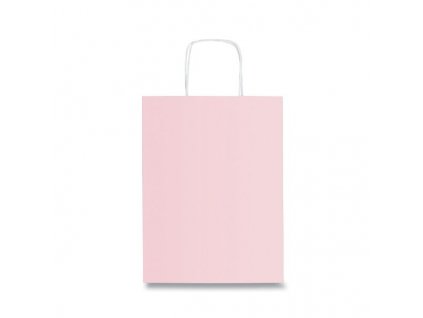 Dárková taška Tinta Unita Pastel 220 x 100 x 270 mm růžová, S