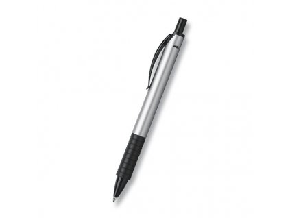 Kuličkové pero Faber-Castell Basic M, výběr barev stříbrná