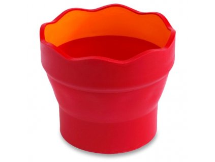Kelímek na vodu Faber-Castell Clic&Go výběr barev červený