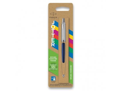 Kuličkové pero Parker Jotter Originals výběr barev, blistr navy blue