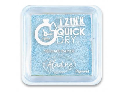 Razítkovací polštářek Aladine Izink Quick Dry výběr barev nebesky modrá