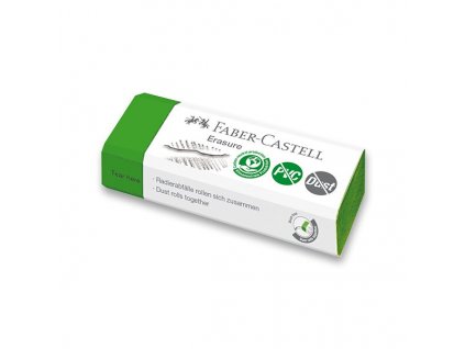 Pryž Faber-Castell PVC-Free/Dust-Free Green