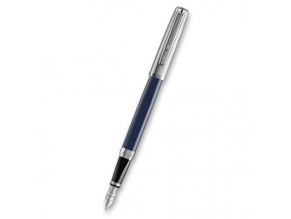 Waterman Exception Made in France DLX Blue CT plnicí pero hrot F