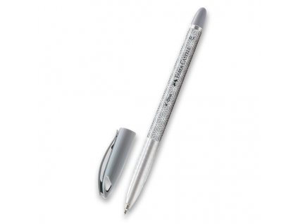 Kuličkové pero Faber-Castell K-One výběr barev, hrot 0,7 mm černá