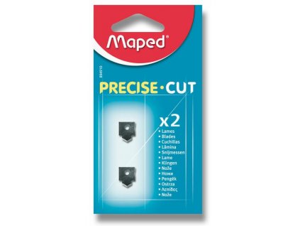Náhradní břity pro řezačku Maped Precise Cut 2 ks břitů, přímý řez