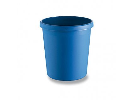 Odpadkový koš Helit objem 18 l, výběr barev modrý